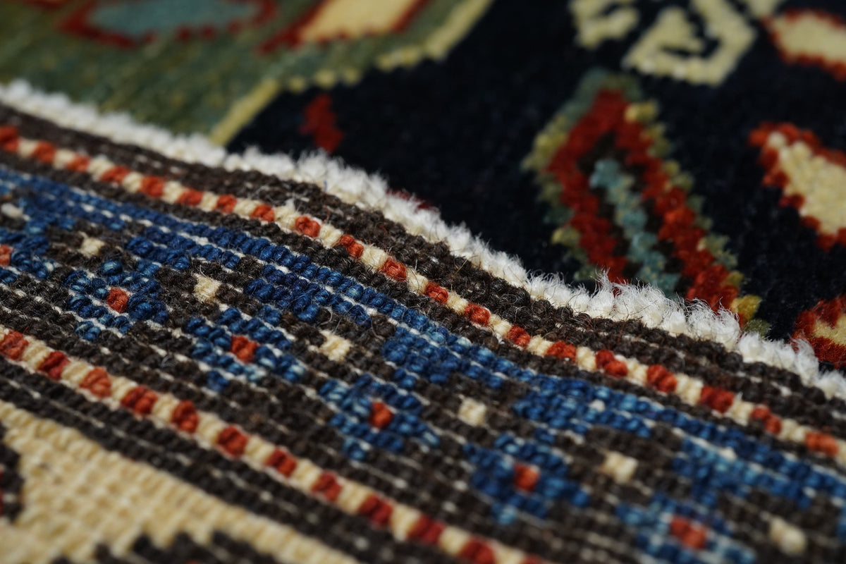 Vintage Caucasian Shirvan Rug 4'0'' x 6'3''