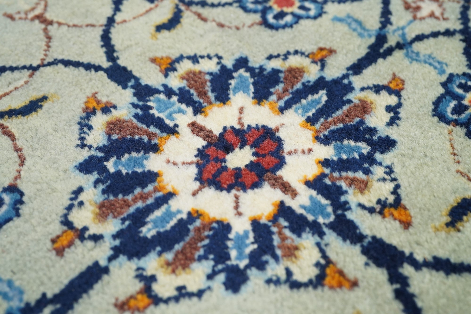 Vintage  Kashan Rug 7'3'' x 10'4''