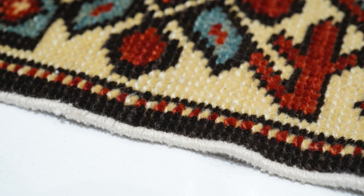 Vintage Caucasian Shirvan Rug 4'0'' x 6'3''