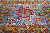 Antique Caucasian Kazak Rug 4'3'' x 8'7''