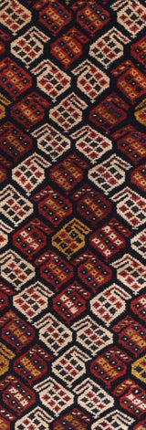 Antique Lori Tribal Rug 3'10'' x 7'8''