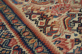Antique Senneh Kilim Rug 4'7'' x 6'8''