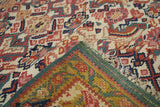 Antique Senneh Kilim Rug 4'7'' x 6'8''