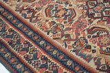 Antique Senneh Kilim Rug 4'7'' x 6'8''