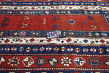 Antique Caucasian Kazak Rug 4'11'' x 7'0''