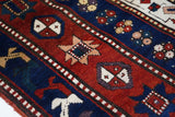 Antique Caucasian Kazak Rug 4'11'' x 7'0''