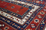 Antique Caucasian Kazak Rug 4'11'' x 7'0''