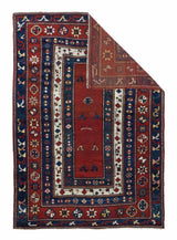 Antique Caucasian Kazak Rug 4'11'' x 7'0''