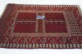 Antique Hachli Bokara Rug 3'7'' x 4'10''