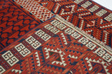 Antique Hachli Bokara Rug 3'7'' x 4'10''
