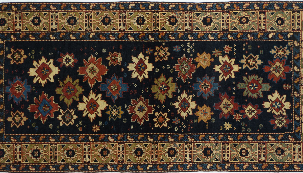 Antique Caucasian Shirvan Rug 3'9'' x 7'1''