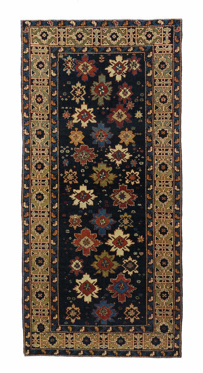 Antique Caucasian Shirvan Rug 3'9'' x 7'1''