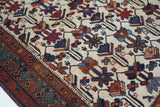 Antique Afshar Rug 3'5'' x 3'6''