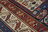 Antique Caucasian Runner 3'7'' x 9'3''
