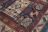 Antique Caucasian Runner 3'7'' x 9'3''