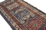 Antique Caucasian Runner 3'7'' x 9'3''