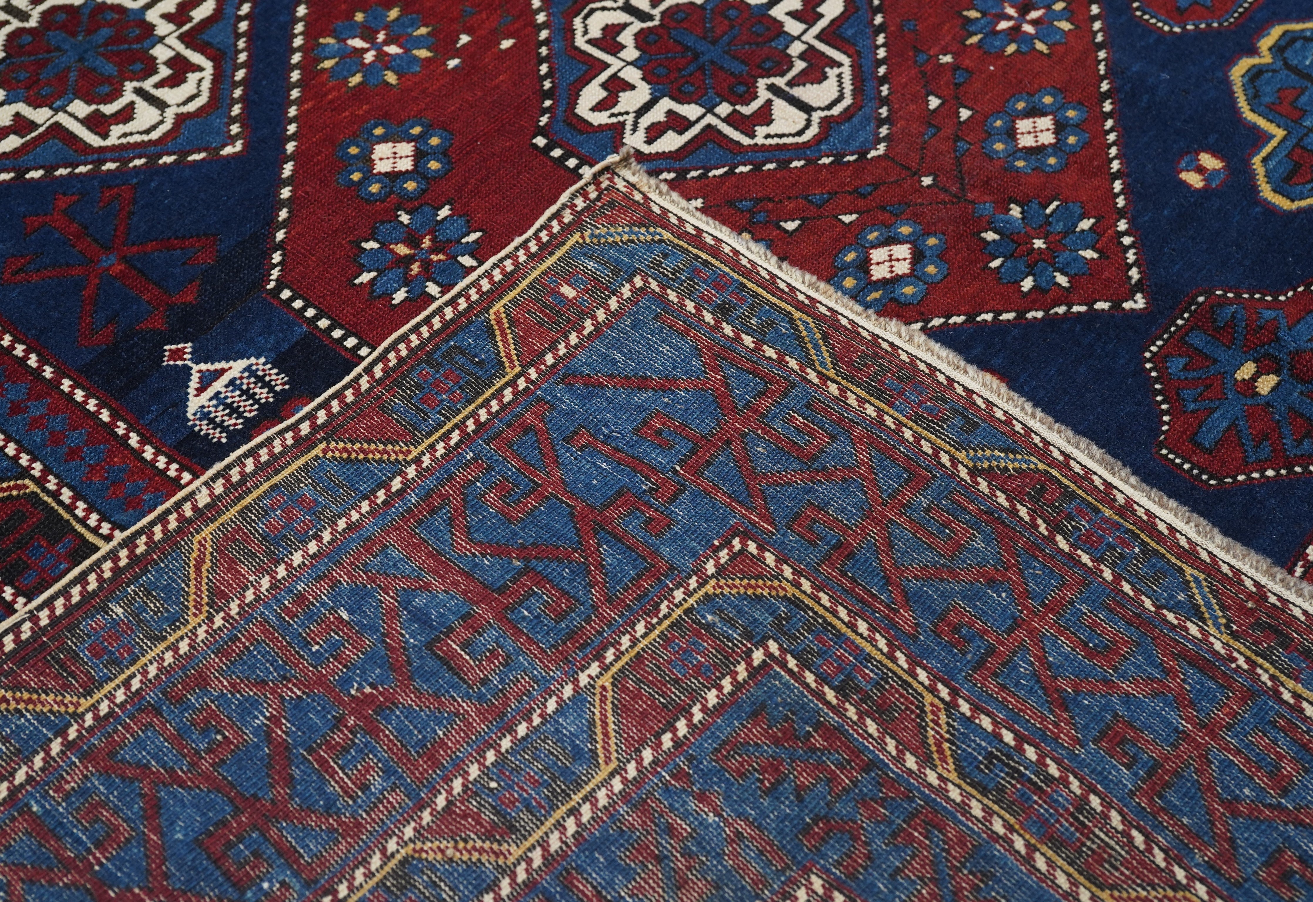 Antique Caucasian Shirvan Rug 6'0'' x 8'9''