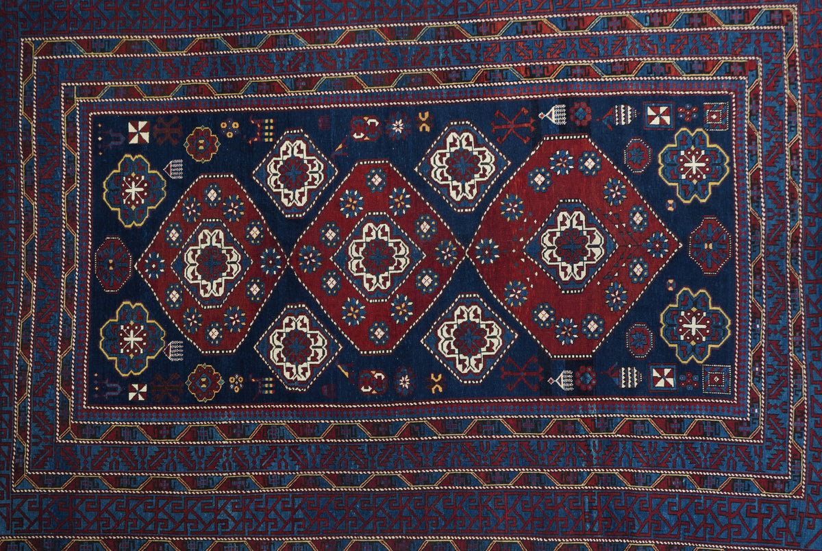 Antique Caucasian Shirvan Rug 6'0'' x 8'9''