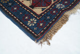 Antique Caucasian Shrivan Rug 4'4'' x 8'5''
