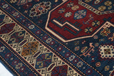 Antique Caucasian Shrivan Rug 4'4'' x 8'5''