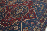 Antique Caucasian Shrivan Rug 4'4'' x 8'5''