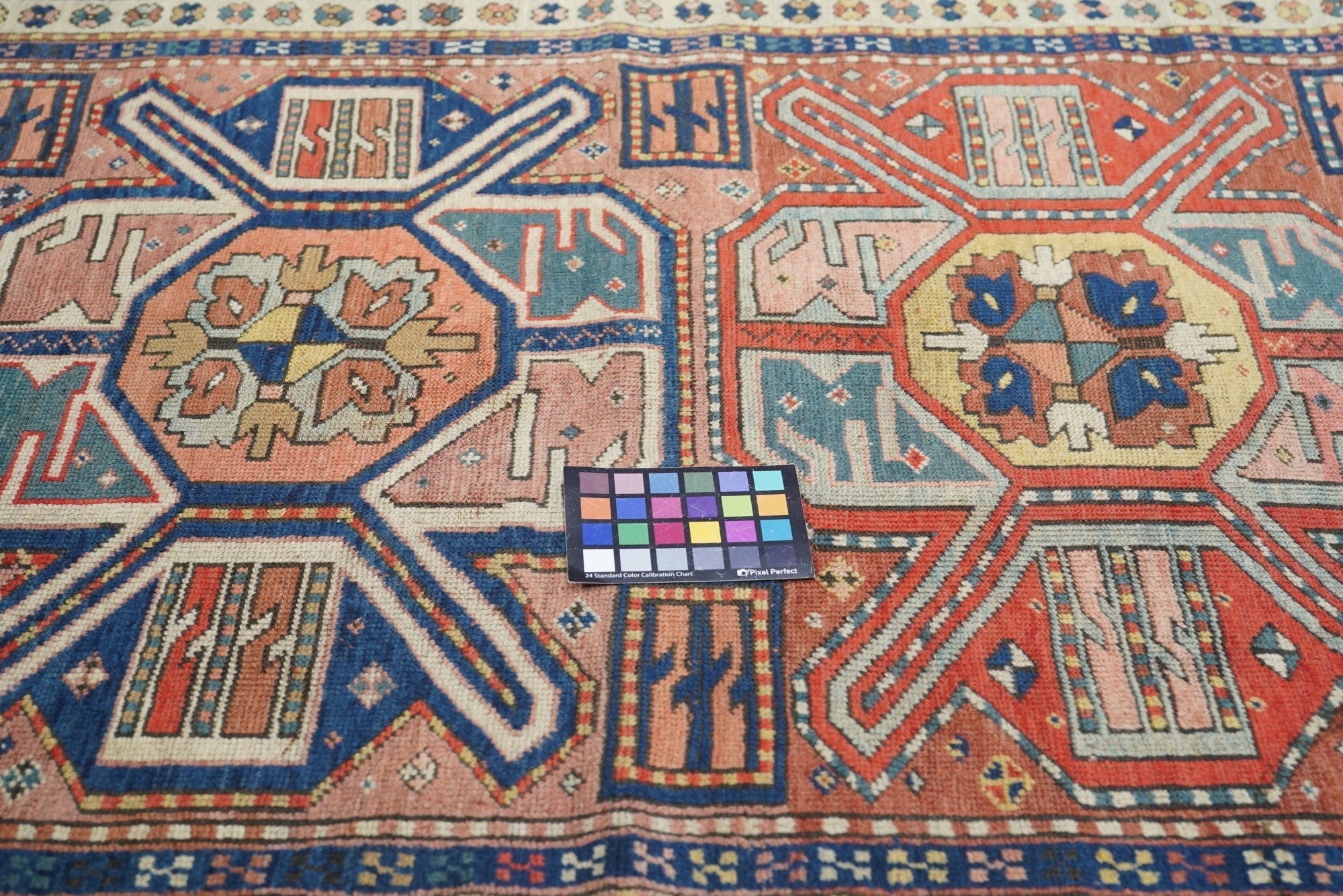 Antique Caucasian Kazak Rug 3'11'' x 8'7''