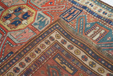 Antique Caucasian Kazak Rug 3'11'' x 8'7''