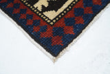 Vintage Caucasian Shirvan Rug 3'3'' x 5'10''