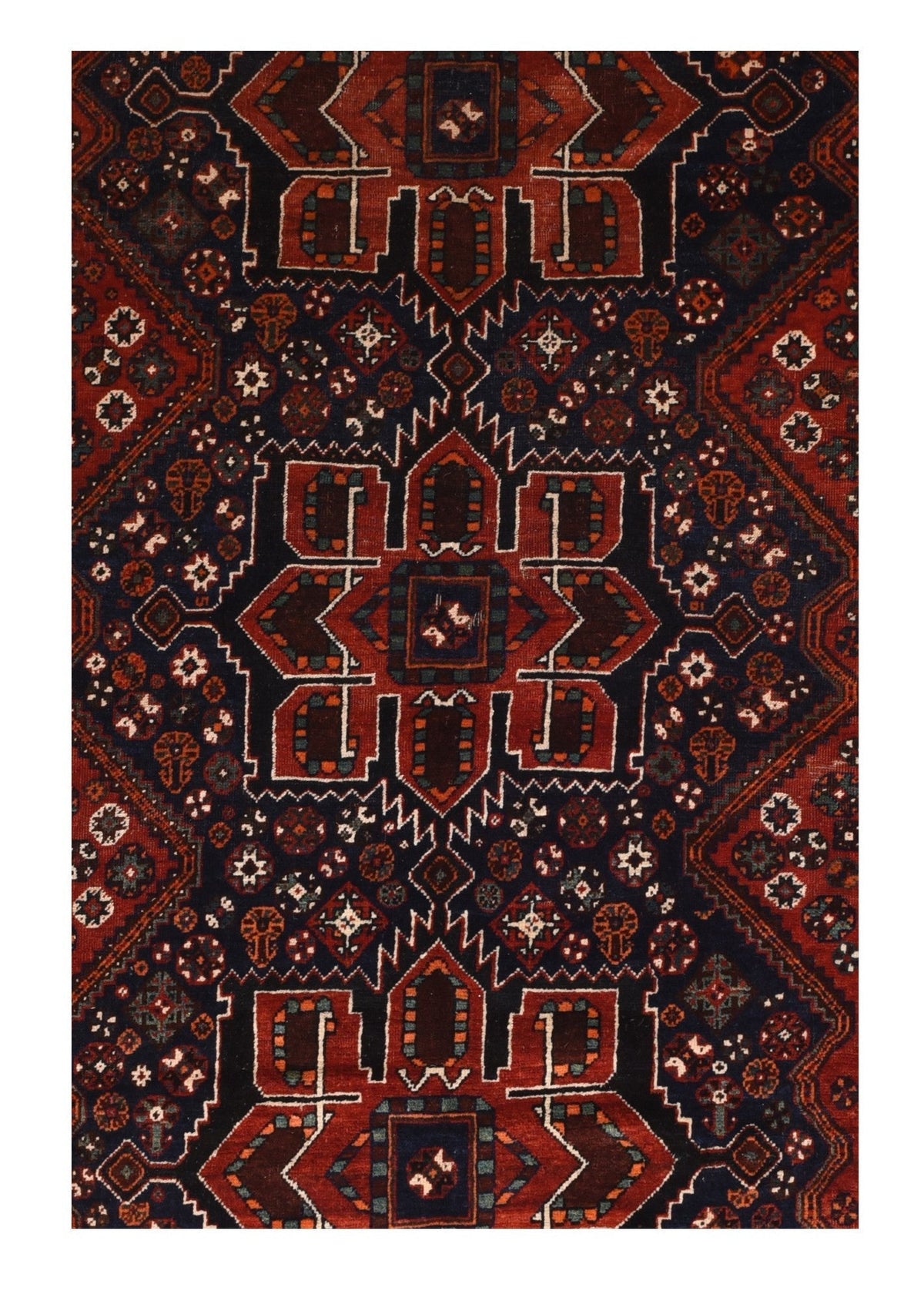 Antique Gashgai Rug 5'11'' x 8'9''