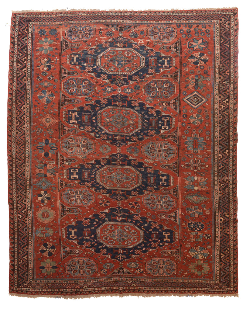 Antique Sumak Rug 7'10'' x 9'10''