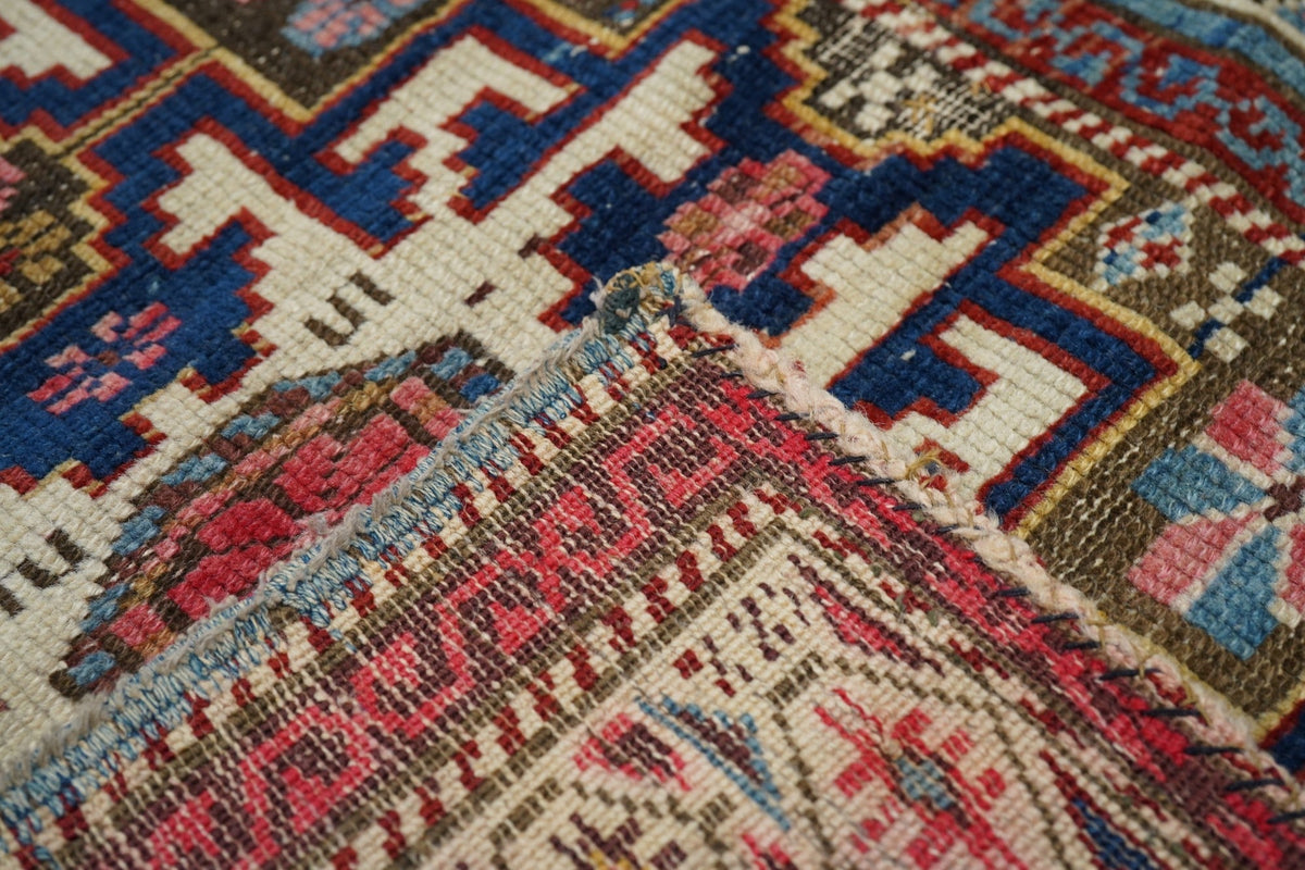 Antique Caucasian Shirvan Rug 2'7'' x 3'2''