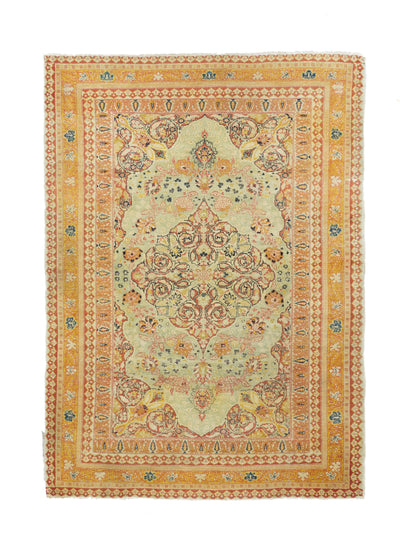 Antique Tabriz Haji Jalili Rug 4'4'' x 6'4''