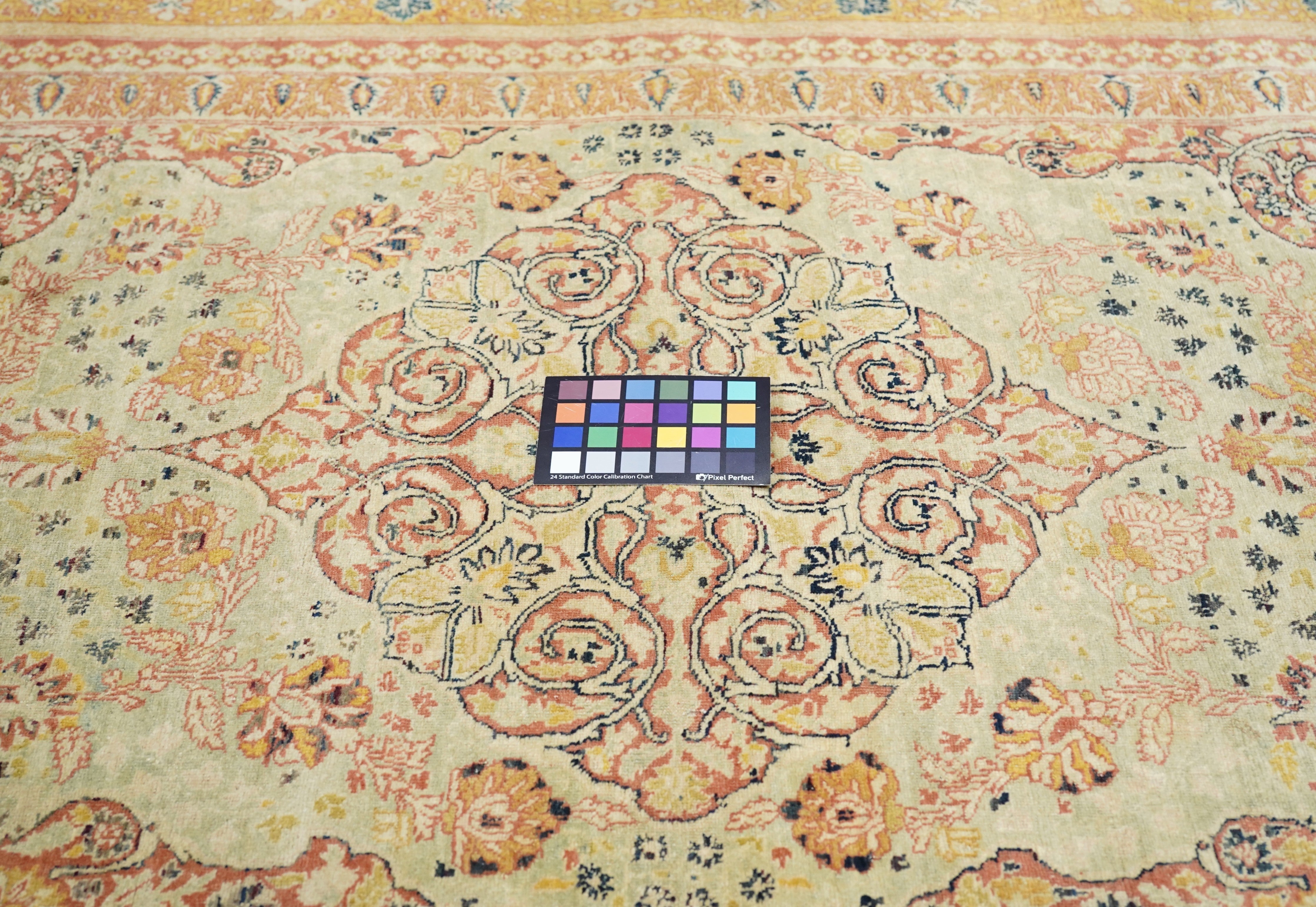 Antique Tabriz Haji Jalili Rug 4'4'' x 6'4''