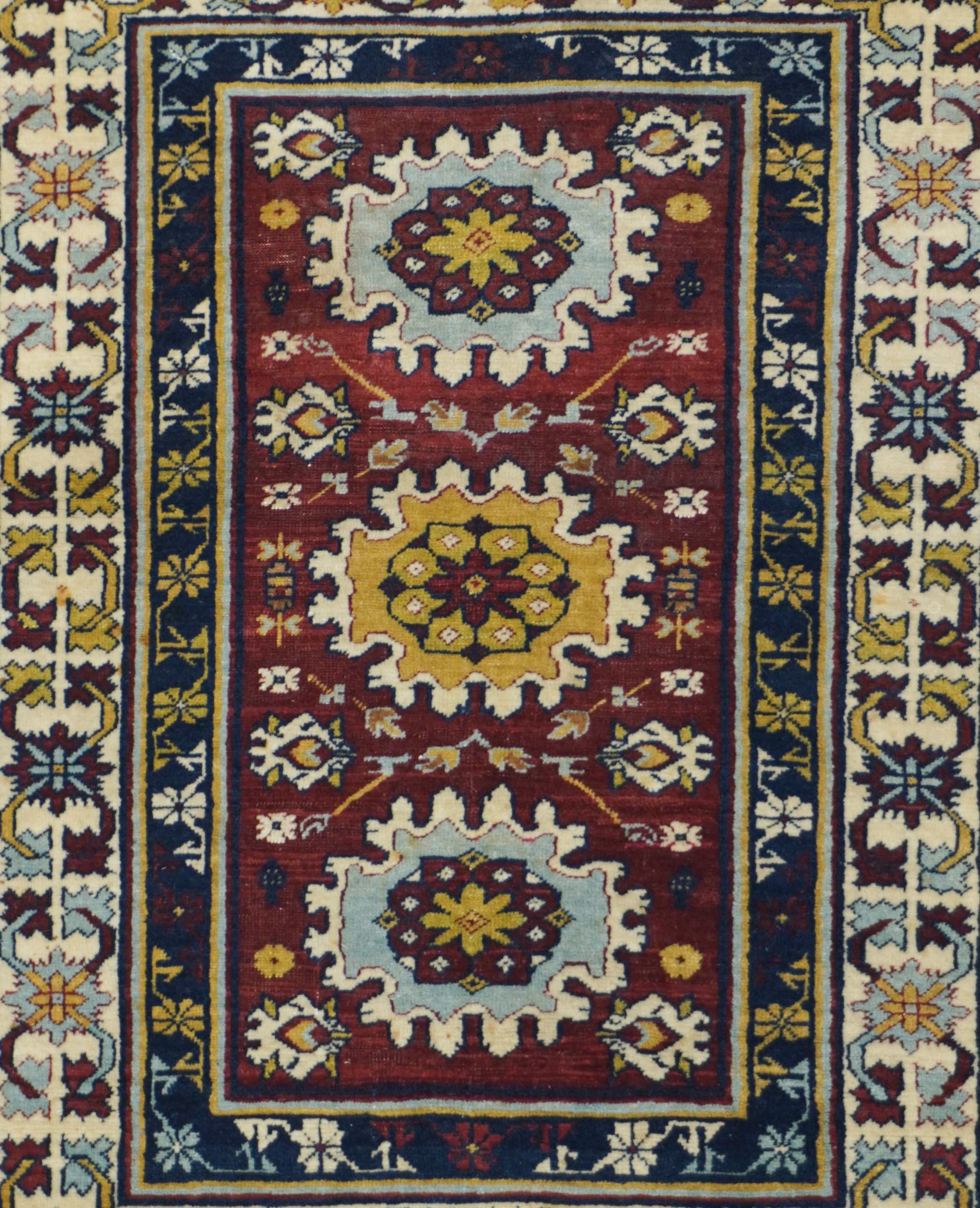 Antique Caucasian Shirvan Kuba Rug 2'7'' x 3'4''