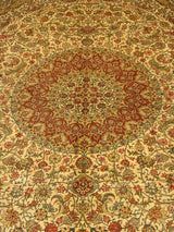 Extremely Fine Vintage Silk  Qum Rug 8'0'' x 10'0''