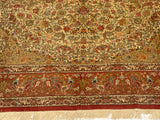 Extremely Fine Vintage Silk  Qum Rug 8'0'' x 10'0''