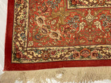 Extremely Fine Vintage Silk  Qum Rug 8'0'' x 10'0''