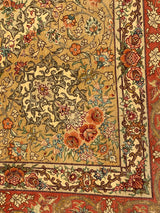 Extremely Fine Vintage Silk  Qum Rug 8'0'' x 10'0''
