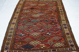 Antique Kazak Rug 4'1'' x 6'2''