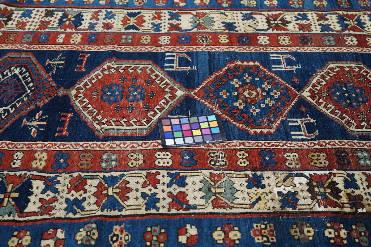 Antique Caucasian Shirvan Rug 3'9'' x 7'3''
