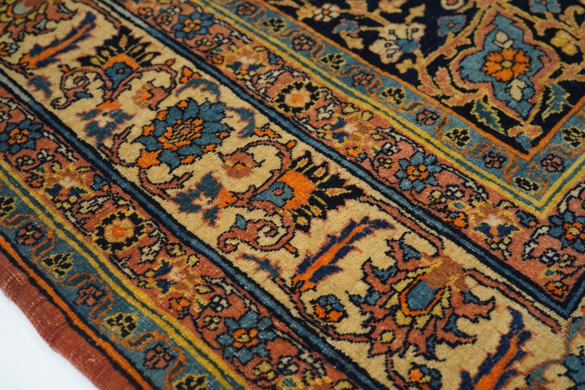 Antique Haji Jalili Tabriz Rug 4'4'' x 6'3''