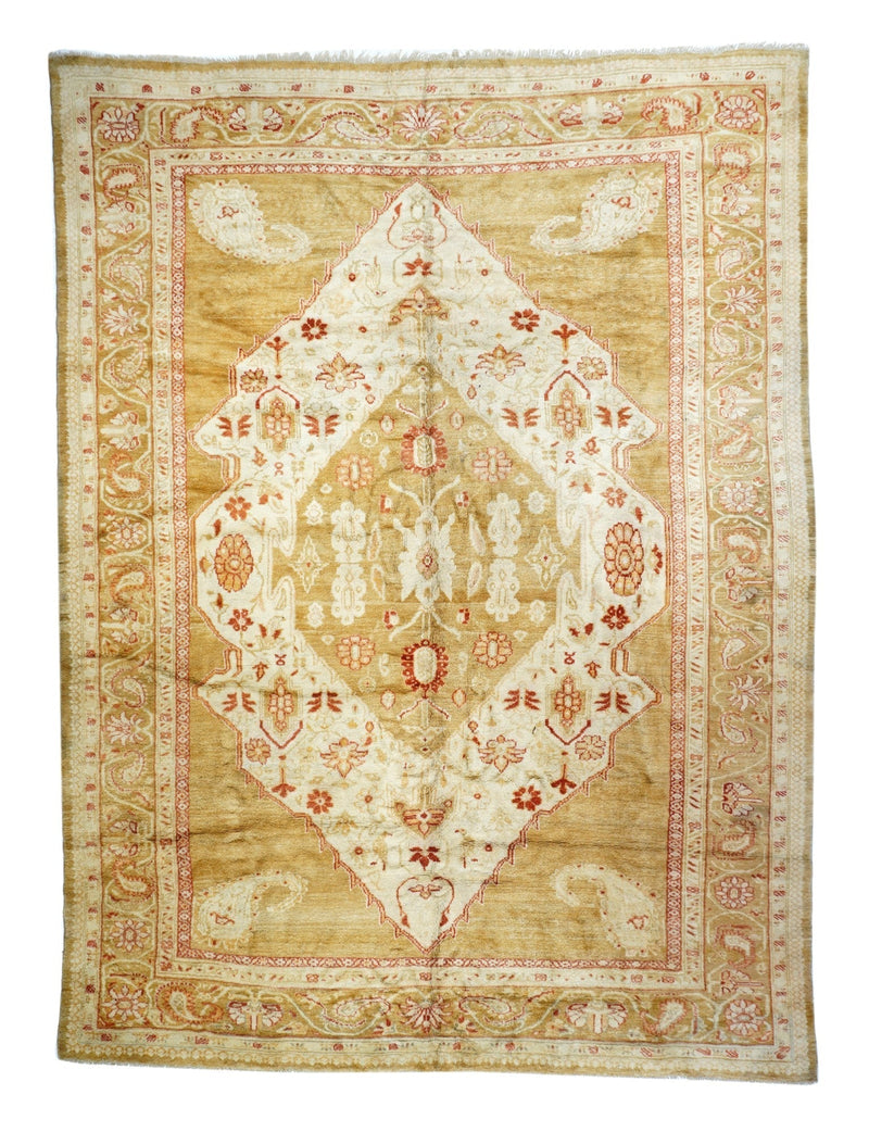 Antique Oushak Rug 10' x 13'5''