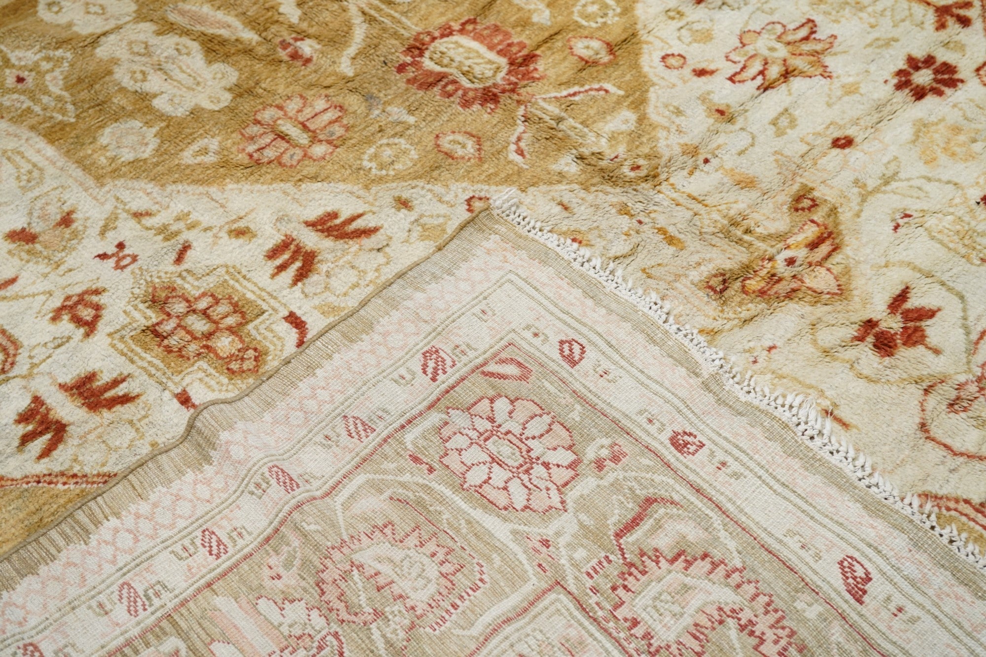 Antique Oushak Rug 10' x 13'5''