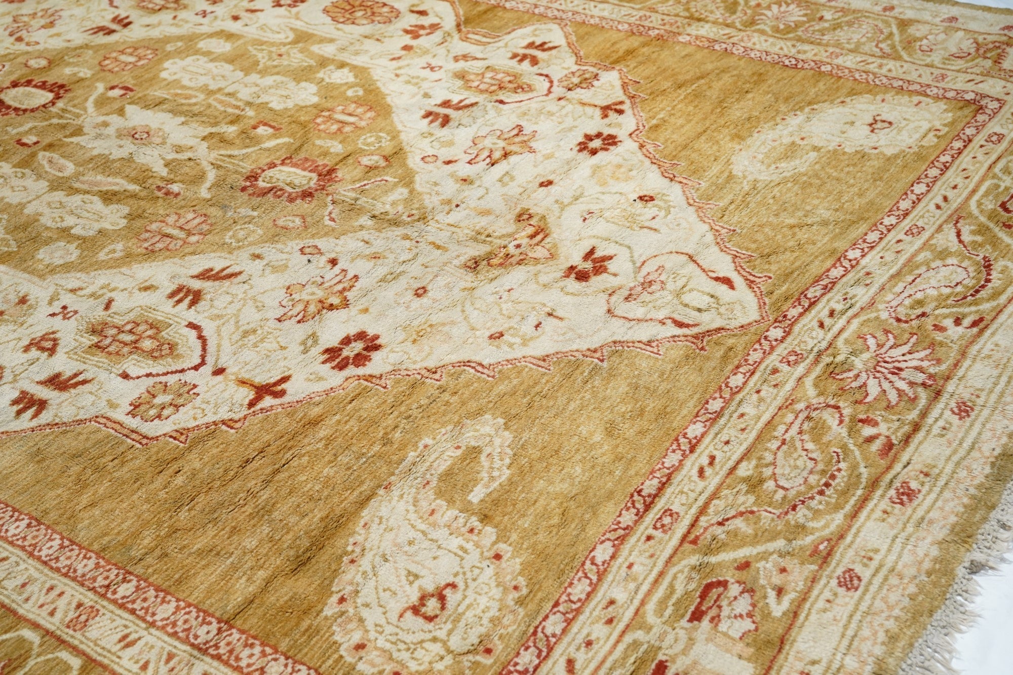 Antique Oushak Rug 10' x 13'5''