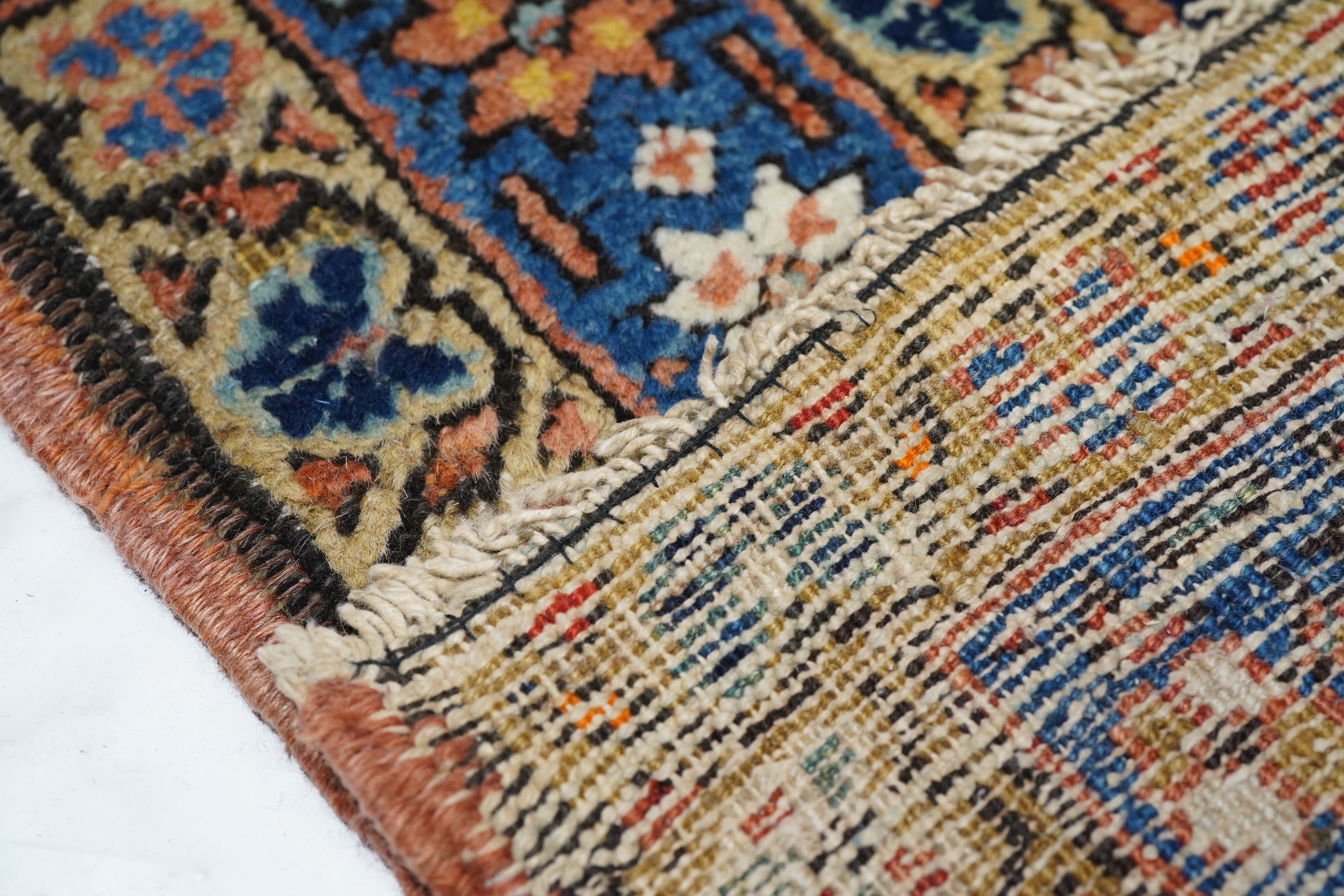 Antique  Heriz Runner 3'4'' x 14'5''