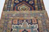 Antique  Heriz Runner 3'4'' x 14'5''