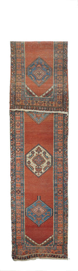 Antique Bakhshayesh Runner 3'4'' x 17'3''