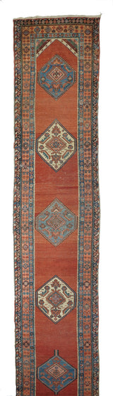 Antique Bakhshayesh Runner 3'4'' x 17'3''