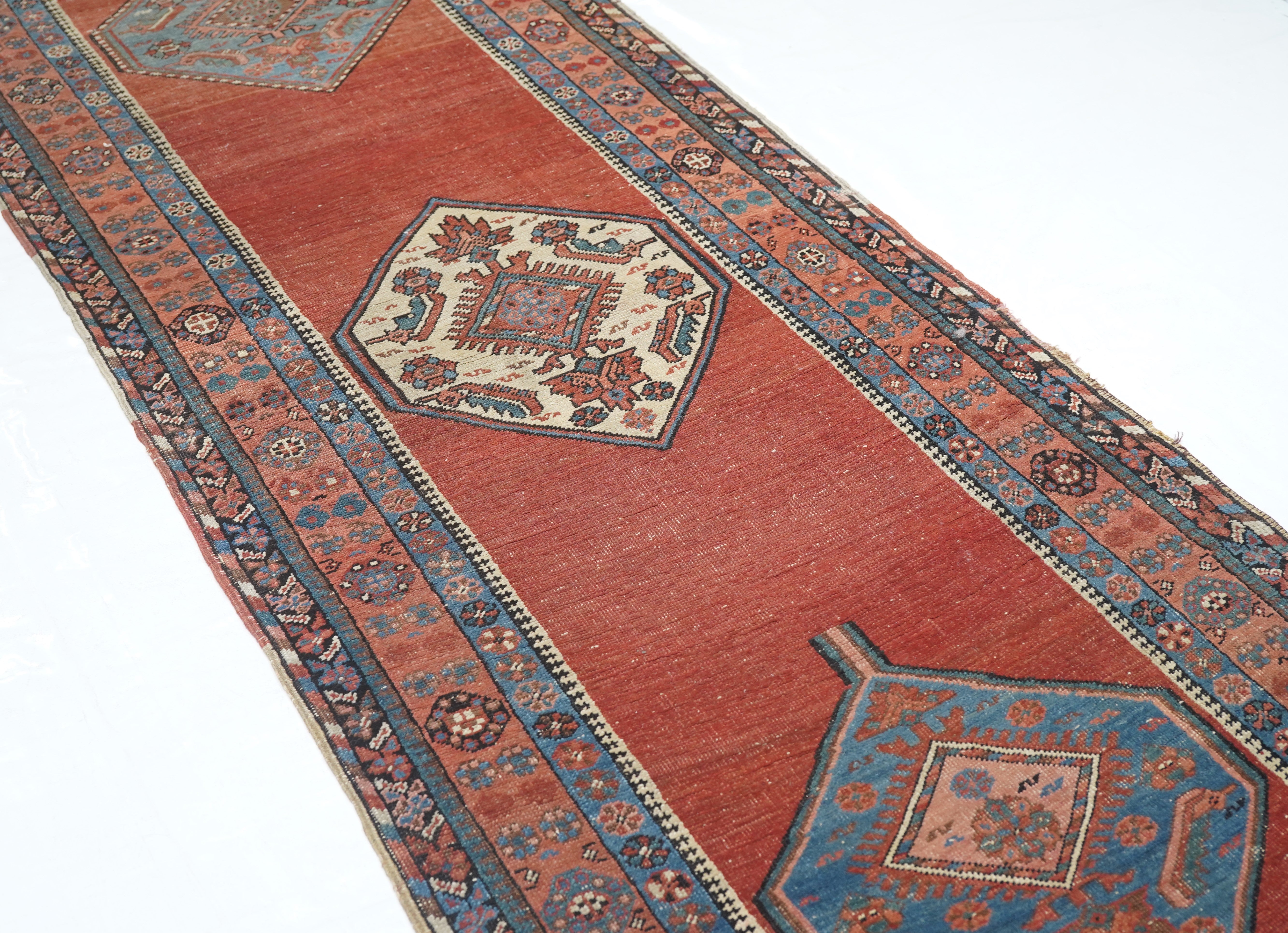 Antique Bakhshayesh Runner 3'4'' x 17'3''