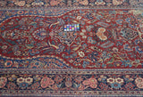 Vintage Kashan Rug 4'4'' x 6'6''